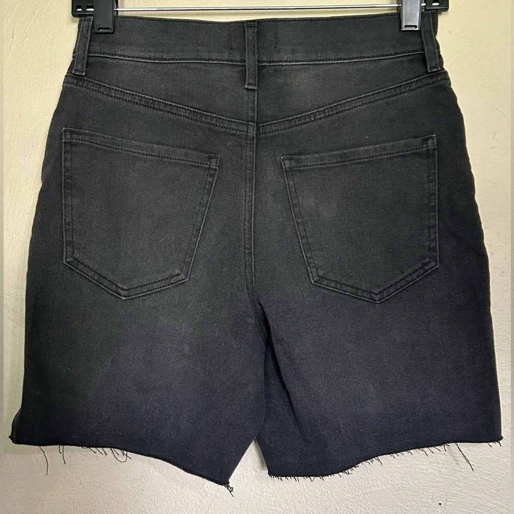 Midi High Rise Shorts - Picture 2 of 2